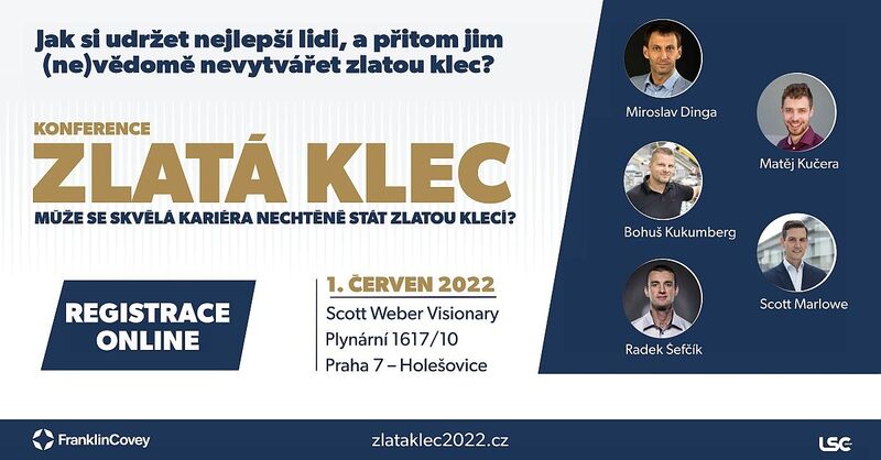 What to do about declining employee productivity? Advanto is the main partner of the Zlatá klec conference